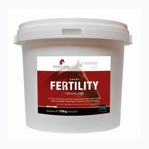 NAF Fertility for Stallions suplement dla ogierów wspierający płodność libido jakość i ruchliwość plemników 10kg.jpg