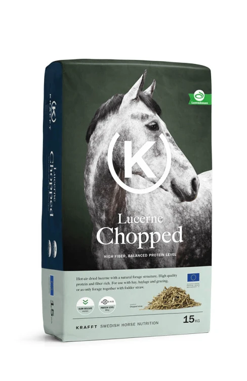 Lucerne Chopped – sieczka z lucerny dla koni wspierająca trawienie, produkcję śliny i rozwój mięśni.png